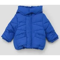 s.Oliver Winterjacke Outdoor-Jacke Steppjacke mit Kapuze
