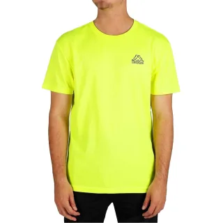 Kappa - T-Shirt für Herren, Regulär (Gelb)