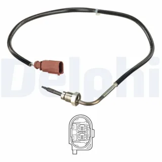 Delphi Abgastemperatursensor VW Tiguan 5N 2,0
