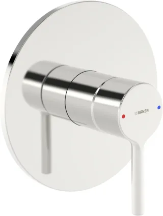Hansa Einhandmischer Sichtteil f. einen Abgang, 8261 Rosette rund verchromt Pin hebel, 82619027 82619027