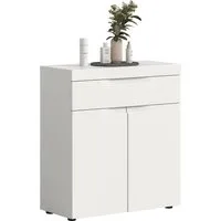 OTTO home Badkommode MAOI, Breite 75 cm, 2 Türen, 1 Schubkasten, 2 Fächer (mit eingefräster Griffmulde in der MDF Front), Badezimmerschrank, Schrank, Kommode, Midischrank, Bad, Badezimmer
