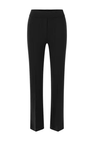 Rich & Royal - Bootcut Jersey Pants (long) black - Gr. - M