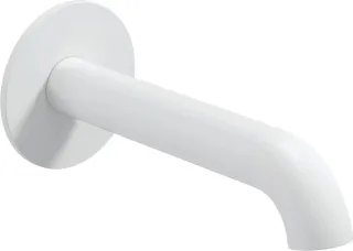 Neuesbad Serie 600 Badewannen Auslauf 160mm, weiss matt NB1DENQS_A80K1