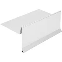 Sarei Haus- und Gartentechnik Dachdurchführung Sarei Ortblech ohne Wasserfalz 1000 x 250 mm natur, ABS