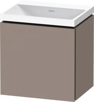 Duravit L-Cube c-shaped Set wandhängend Basalt Matt 450x350x480 mm - LC6949N43430000 LC6949N43430000