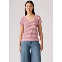 Levi's® V-Shirt PERFECT VNECK mit Mini-Batwing-Logostickerei