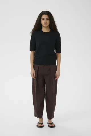 Kurzarm-Bluse MIKOIW Kurzarm-Bluse Baggy fit