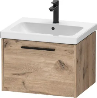 Duravit D-Code Waschtischunterschrank wandhängend Auszug 1, DC46650BD550000