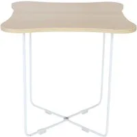 relaxdays Beistelltisch Skandi-Design, eckig