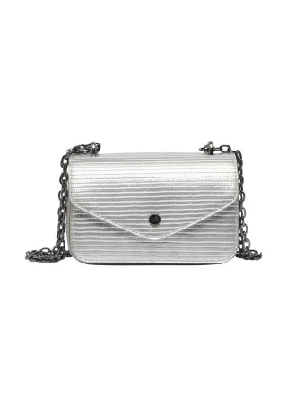 s.Oliver Red Label - Bag mit Ketten-Schultergurt silver - Gr. - ONE SIZE