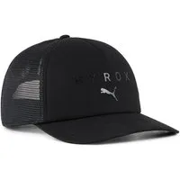 PUMA Trucker Cap X HYROX TRUCKER CAP sportlicher Stil, mit gebogenem Schirm, mit Snapback-Verschluss