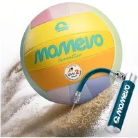 Momevo Beachvolleyball Offizieller Beachvolleyball - DVV zertifiziert, weich und robust, tolle Geschenkidee