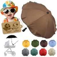BambiniWelt by Rafael K. Kinderwagen-Sonnenschutzhülle Sonnenschirm Sonnenschutz für Kinderwagen Buggy Jogger universal UV50+, UV 50+ Schutz