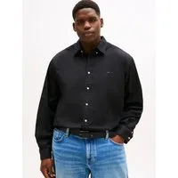 Tommy Hilfiger Big & Tall Langarmhemd BT-FLEX POPLIN SOLID Große Größen, regular fit