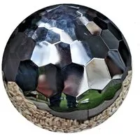 Jürgen Bocker - Gartenambiente Dekokugel Dekokugel Diamond Edelstahl poliert Kugel Dekorationskugel Gartenkugel