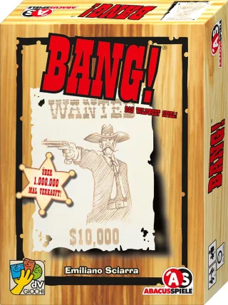 ABACUSSPIELE 69162 - Bang! 4. Edition Western Kartenspiel