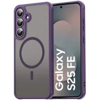 CoolGadget Handyhülle für Samsung Galaxy S25 FE, Kamera Schutz Hülle Silikon Hard Case Schutzhülle für Magsafe Zubehör