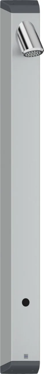 Hansa Duschpaneel HANSAELECTRA 9620, 1-strahlig 230/9 V BT DN15 Aluminium/verchromt, 96202009 96202009