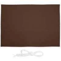 relaxdays Sonnensegel Beiges Sonnensegel rechteckig, 2,5 x 3,5 m