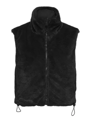 ONLY - ONLDANA FAUX FUR REV.WAISTCOAT OTW CC Black - Gr. - XS