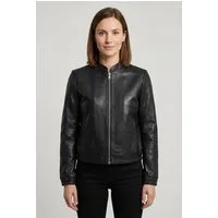 Mauritius Lederjacke MWAshli Blouson mit elastischen Bündchen
