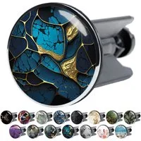 Sanilo Waschbeckenstöpsel mit Motiven, viele schöne Stöpsel für das Waschbecken zur Auswahl, Ø 4 cm, hochwertig, universell, 100% wasserdicht