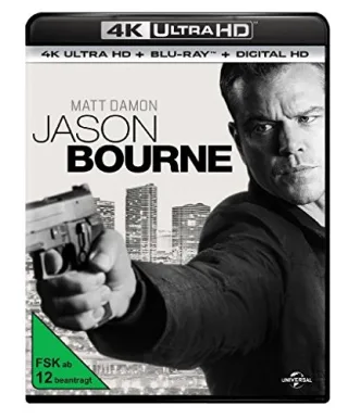 Jason Bourne  (4K Ultra HD) (+ Blu-ray)