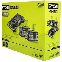 RYOBI Ryobi RC18150-250X Ladegerät-Set 18 V ONE+ 5,0 A + Akkus Akku-Set (1 St)
