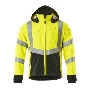 MASCOT Herren Blackpool Softshell Jacke SAFE SUPREME Hi-vis Gelb / Schwarz M - 15502-246-1709-M