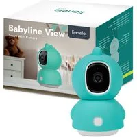 lionelo Video-Babyphone BABYLINE VIEW, Set, Set, Drehbare Kamera mit Smartphone-Ansicht/Bewegungserkennung