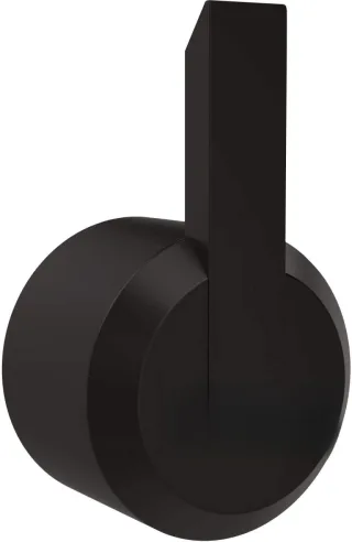 Neuesbad Serie 200 Einzelhaken, Schwarz NB1DEADAN1111