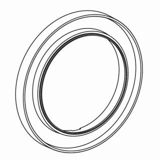 KWC Rosettenverlängerung 15mm rund, Blue Box(ab04/17),537600 537600