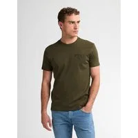 Petrol Industries T-Shirt mit Logo Schriftzug