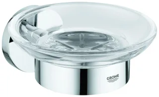 Grohe Seifenschale mit Halter Essentials 40444 chrom, 40444001 40444001