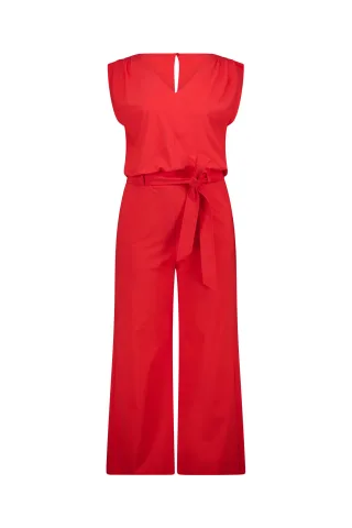 Studio Anneloes - Laure jumpsuit coral red - Gr. - S