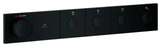GROHE Unterputz-Thermostat Grohtherm Aqua Tiles, 106867 FMS 4 ASV phantom black, 106867KF00 106867KF00