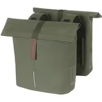 Basil Fahrradrucksack Basil Doppelpacktasche City moss green 12x29x30 cm 28 bis 32l