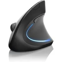 CSL Vertikalmaus, Kabellose mit Bluethooth ergonomische Maus (Bluetooth, Vorbeugung gegen Mausarm, für PC Laptop Notebook und Tablet)