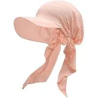 Zaewry Visor Damen Turban Mütze mit Schirm – Leichte Sommer Beanie für Haarverlust (1-St) Weiche Kopfbedeckung & Sonnenschutz für Alltag, Strand und Outdoor