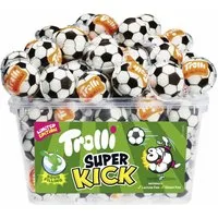 TROLLI Süßigkeit, Trolli Super Kick Schaumzuckerbonbon mit Füllung 60 Stück 1128g
