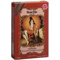 Henné Color Haarfarbe Henna Pulver - Châtain Kastanienbraun 100g