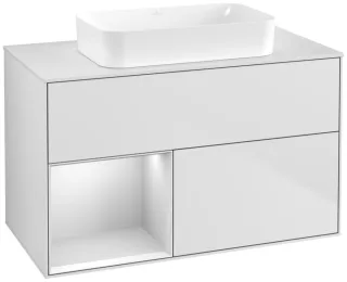 Villeroy & Boch Waschtischunterschrank Finion G65 1000x603x501mm Wandbel WT mit., G651MTMT G651MTMT