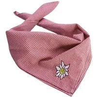 dressforfun Halstuch Bandana, Größe: 49 x 49 cm, modisches Trachten-Accessoire, gut, (Kopftuch, Konfektionsgröße 0 in rot/weiß), Als Hals-, Kopf- oder Armtuch nutzbar, Knot- und Falteigenschaften