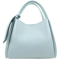 BRISE TASCHE Schultertasche Brise Echtleder Schultertasche in Beige – Mit Henkel & Crossbody Gurt (1-teilig, Tasche inkl. Schulterriemen), Abnehmbarer & verstellbarer Schulterriemen, Magnetverschluss