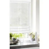 Neusser Collection Gardine Neusser Collection Klipsrollo Ranken weiß, 60 x