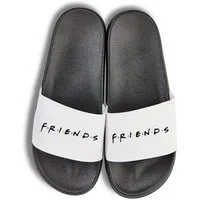 Youth Designz Friends Unisex Badelatschen Flip Flops Badeschuh mit lustigen Logo für Damen und Herren