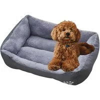 HS.SUPPLY Tierbett Hundebett, weich & bequem - waschbar, kuschelig weich, verschiedene Größen