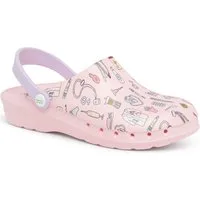 suecos Damen Clogs "ODEN+ PRINT" pink Sicherheitsschuh