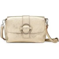 Caspar Clutch elegante Damen Leder Handtasche - Premium Line - Modell No.848, leicht, elegant & unempfindlich - 100% Echtleder - Handmade in Italy