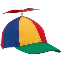 relaxdays Schiebermütze Bunte Propeller Mütze